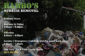 Rubbish Removal Services